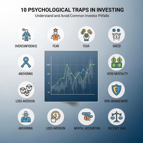 避開這10個心理陷阱，你的投資績效就能贏過大部分人
