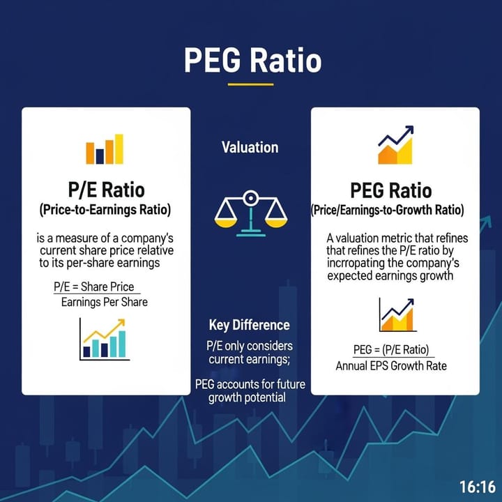 用PEG找出低估成長股，別再只看本益比！